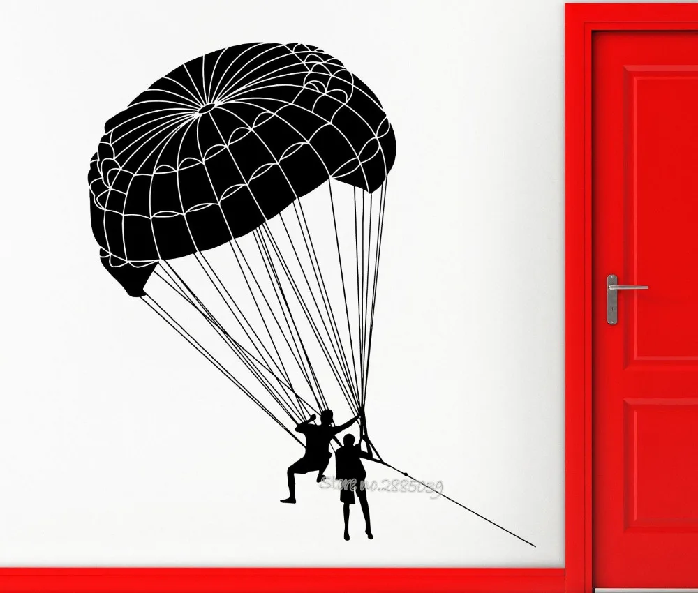 Skydiver Skydiving Wall Sticker Vinyl Decal Extreme Sports hall Home Decor Art Wall Tattoo Living Room Removable Wallpaper LA592
Skydiver Skydiving Wall Sticker Vinyl Decal Extreme Sports hall Home Decor Art Wall Tattoo Living Room Removable Wallpaper LA592