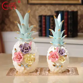 Porcelain Colorful Pineapple Figurine Statue Handmade Art Collectibles Ceramic Fruit Sculpture For Home Office Hotel Table Decor
Porcelain Colorful Pineapple Figurine Statue Handmade Art Collectibles Ceramic Fruit Sculpture For Home Office Hotel Table Decor