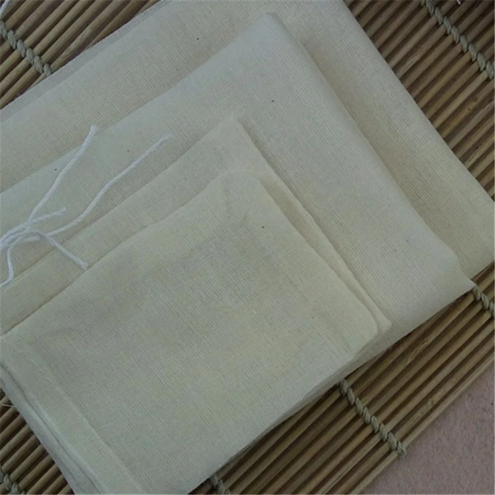 1pcs Reusable Empty Tea Bags with Drawstring Cotton Soup Straining Herbs Bags Coffee Brew Bags Soup Gravy Broth Stew Bags
1pcs Reusable Empty Tea Bags with Drawstring Cotton Soup Straining Herbs Bags Coffee Brew Bags Soup Gravy Broth Stew Bags