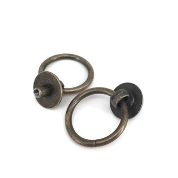 40mm * 32mm Furniture Hardware Drawer Drop Ring Pull Knob Bronze Tone Kitchen Cabinet Dresser Cupboard Pull Handle Knob
40mm * 32mm Furniture Hardware Drawer Drop Ring Pull Knob Bronze Tone Kitchen Cabinet Dresser Cupboard Pull Handle Knob