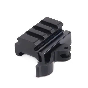 New Hunting Rifle tactical Fast 20mm to 20mm QD Quick Release Mounting Adapter 3 Slots for 20mm Weaver Rail Base for airsoft
New Hunting Rifle tactical Fast 20mm to 20mm QD Quick Release Mounting Adapter 3 Slots for 20mm Weaver Rail Base for airsoft