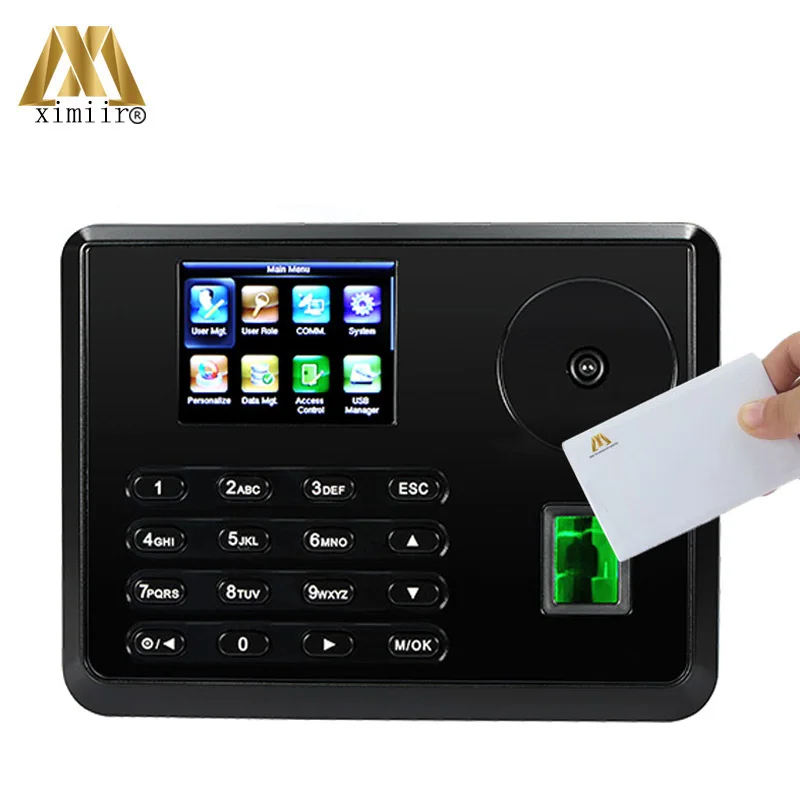 

ZK Palm Time Attendance TX628-P Biometric Fingerprint Time Clock With 13.56MHz MF Card Palm Employee Attendance