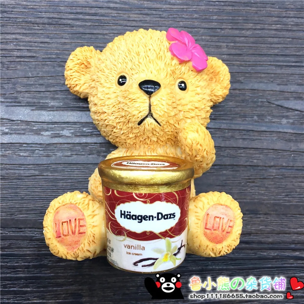 Cute Cartoon Anime Tedy Bear Ice Cream Fridge Magnet Tourist Souvenirs Refrigerator Magnetic Stickers Home Decoration
Cute Cartoon Anime Tedy Bear Ice Cream Fridge Magnet Tourist Souvenirs Refrigerator Magnetic Stickers Home Decoration