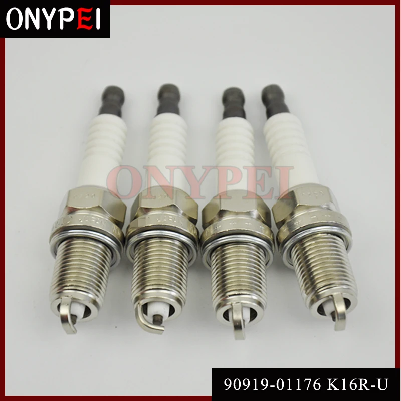 4pcs/lot Normal Spark Plug 90919-01176 K16R-U for Toyota 4Runner Pickup Scion xB LX450 9091901176 K16RU
4pcs/lot Normal Spark Plug 90919-01176 K16R-U for Toyota 4Runner Pickup Scion xB LX450 9091901176 K16RU