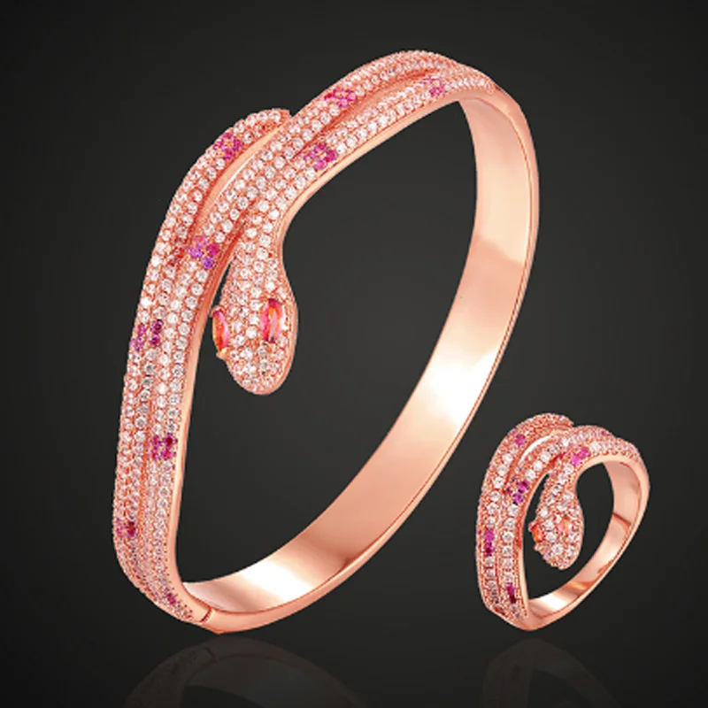 Zlxgirl copper jewelry cubic zircon micro pave setting Simple snake animal oval fashion Bracelets & Bangle sets For Women gifts
Zlxgirl copper jewelry cubic zircon micro pave setting Simple snake animal oval fashion Bracelets & Bangle sets For Women gifts