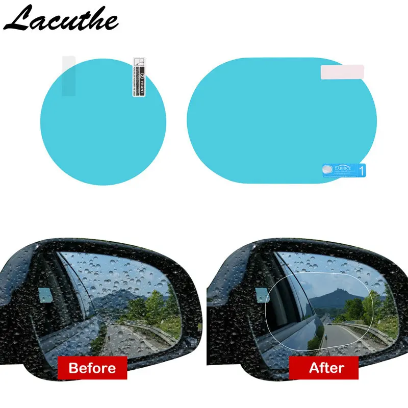 2PCS/Set Anti Fog Car Mirror Window Clear Film Anti-glare Car Rearview Mirror Protective Film Waterproof Rainproof Car Sticker
2PCS/Set Anti Fog Car Mirror Window Clear Film Anti-glare Car Rearview Mirror Protective Film Waterproof Rainproof Car Sticker