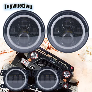 4x4 levels led lights drl turn signal 7inch LED round headlight for lada niva 4inch Led fog light for Jeep Wrangler JK TJ LJ CJ
4x4 levels led lights drl turn signal 7inch LED round headlight for lada niva 4inch Led fog light for Jeep Wrangler JK TJ LJ CJ