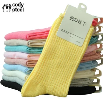 Cody Steel Winter Women's Socks Fashion Thick Warm Ladies Socks Casual Solid Cheap Cute Cotton Socks Female 5pairs/lot
Cody Steel Winter Women's Socks Fashion Thick Warm Ladies Socks Casual Solid Cheap Cute Cotton Socks Female 5pairs/lot