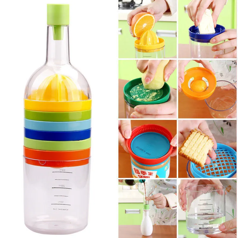 8-in-1 Vegetable Fruit Tool Kitchen Gadget Spice Cheese Grater Egg Separator Egg Mash Cap Opener Funnel Attachment Measuring Cup
8-in-1 Vegetable Fruit Tool Kitchen Gadget Spice Cheese Grater Egg Separator Egg Mash Cap Opener Funnel Attachment Measuring Cup