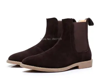 Zapatos Hombre Mens Chelsea Boots Black Gray Coffee Flats Slip On Ankle Botas Spring Autumn Cowboy Shoes Street Fashion Boots
Zapatos Hombre Mens Chelsea Boots Black Gray Coffee Flats Slip On Ankle Botas Spring Autumn Cowboy Shoes Street Fashion Boots