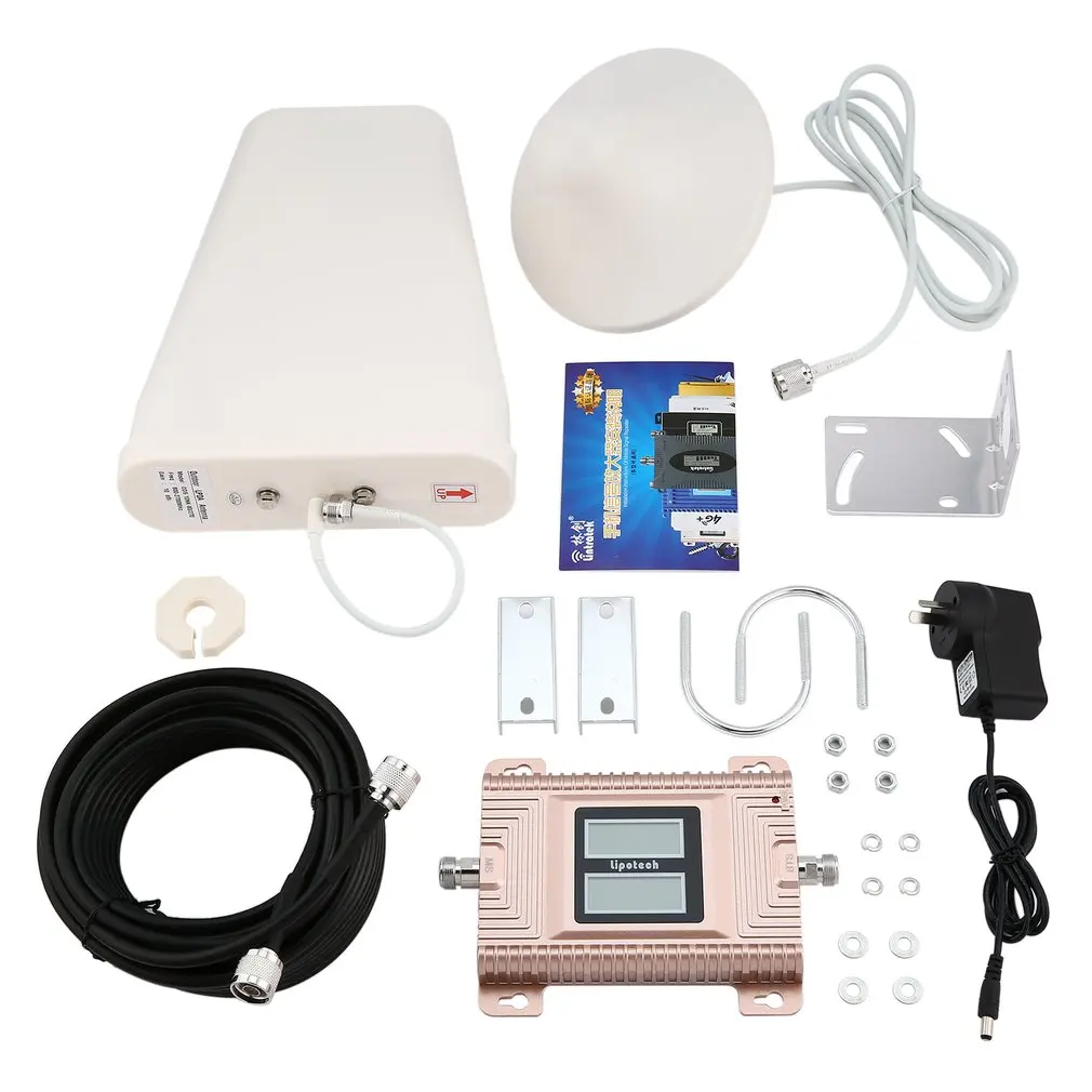LC17L-GD 4G LTE 1800 (FDD Band 3) Dual Band Repeater 70dB Gain GSM 900 DCS 1800mhz Dual Band Amplifier Repetidor Celular
LC17L-GD 4G LTE 1800 (FDD Band 3) Dual Band Repeater 70dB Gain GSM 900 DCS 1800mhz Dual Band Amplifier Repetidor Celular