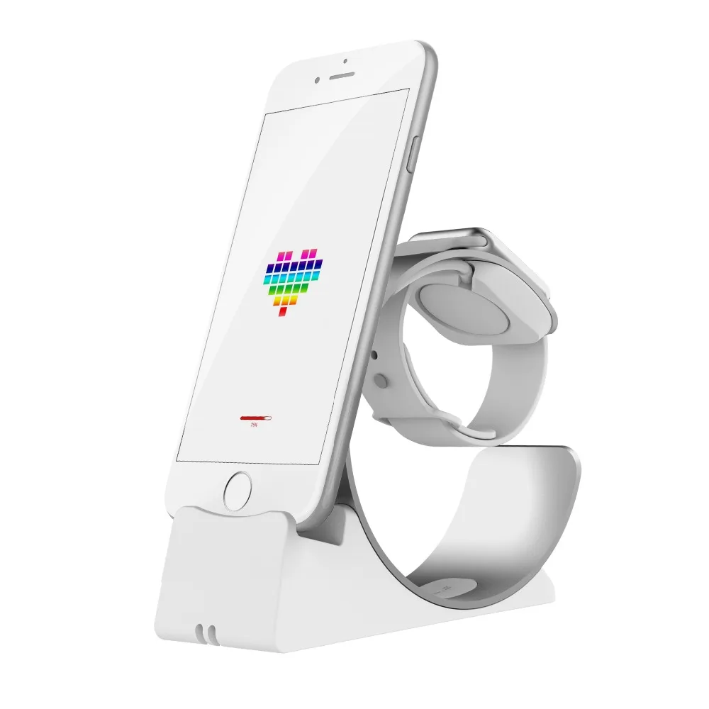 Charger Desk Cradle,phone Holder stand base For iPhone X/7/6/SE table mobile support for apple watch 4/3/2/1 stand
Charger Desk Cradle,phone Holder stand base For iPhone X/7/6/SE table mobile support for apple watch 4/3/2/1 stand