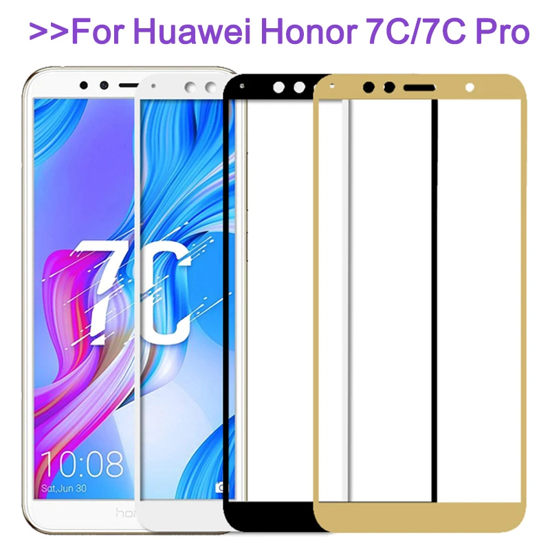 Glass On Honor 7C pro Screen Protective Tempered Glass On For Huawei Honor 7c AUM L41 Full Cover Display Protector trempe verre
Glass On Honor 7C pro Screen Protective Tempered Glass On For Huawei Honor 7c AUM L41 Full Cover Display Protector trempe verre