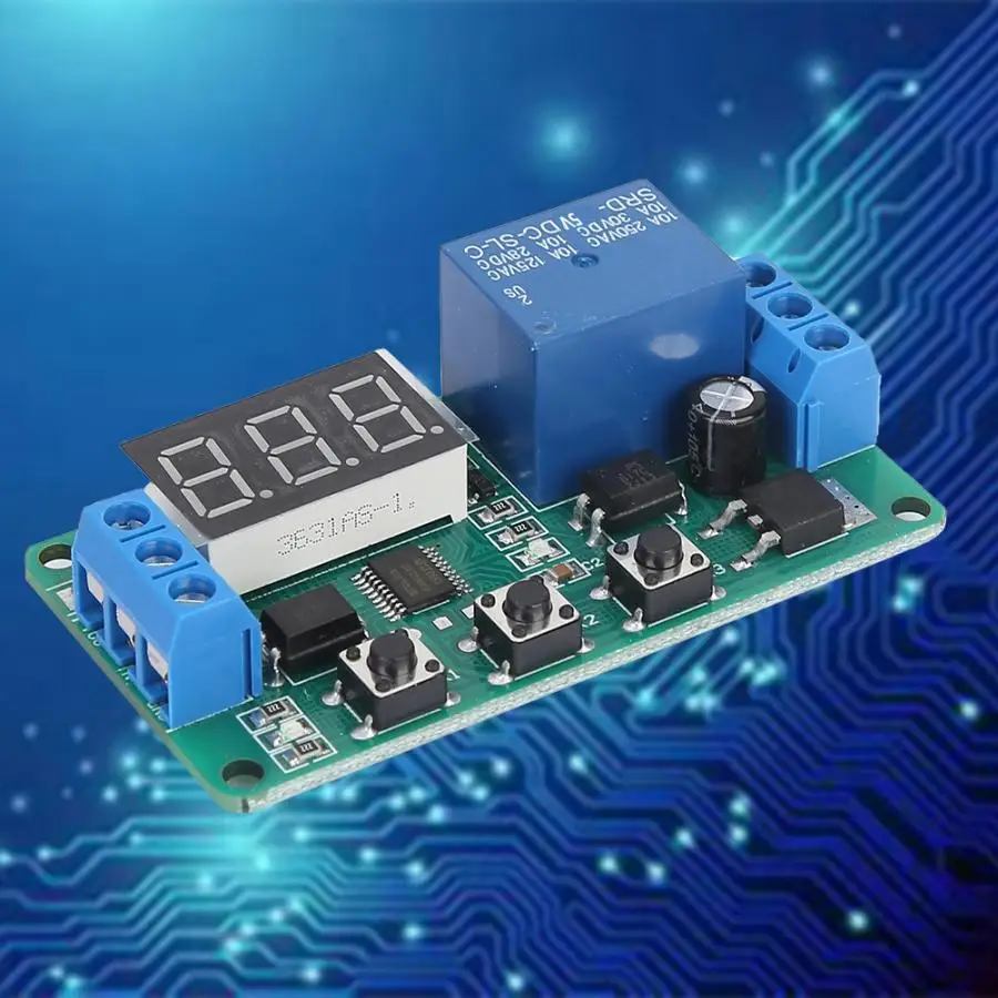 DC 5V/12V Single Channel Timer Control Switch Relay Module Trigger Cycle Adjustable Timer Relay ethernet relay
DC 5V/12V Single Channel Timer Control Switch Relay Module Trigger Cycle Adjustable Timer Relay ethernet relay