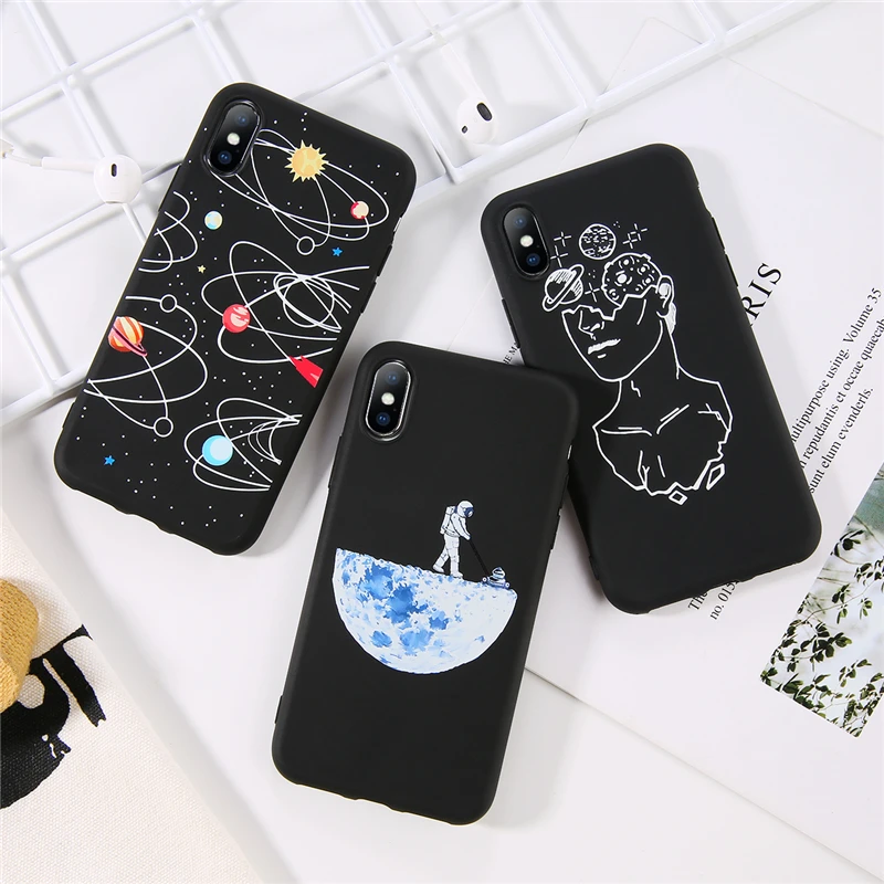 Black Back Many Stars Phone Case For iPhone XR X XS Max Soft TPU Cases for iPhone 7 8 6 6S Plus Ultra Slim Silione Cover Couqe
Black Back Many Stars Phone Case For iPhone XR X XS Max Soft TPU Cases for iPhone 7 8 6 6S Plus Ultra Slim Silione Cover Couqe