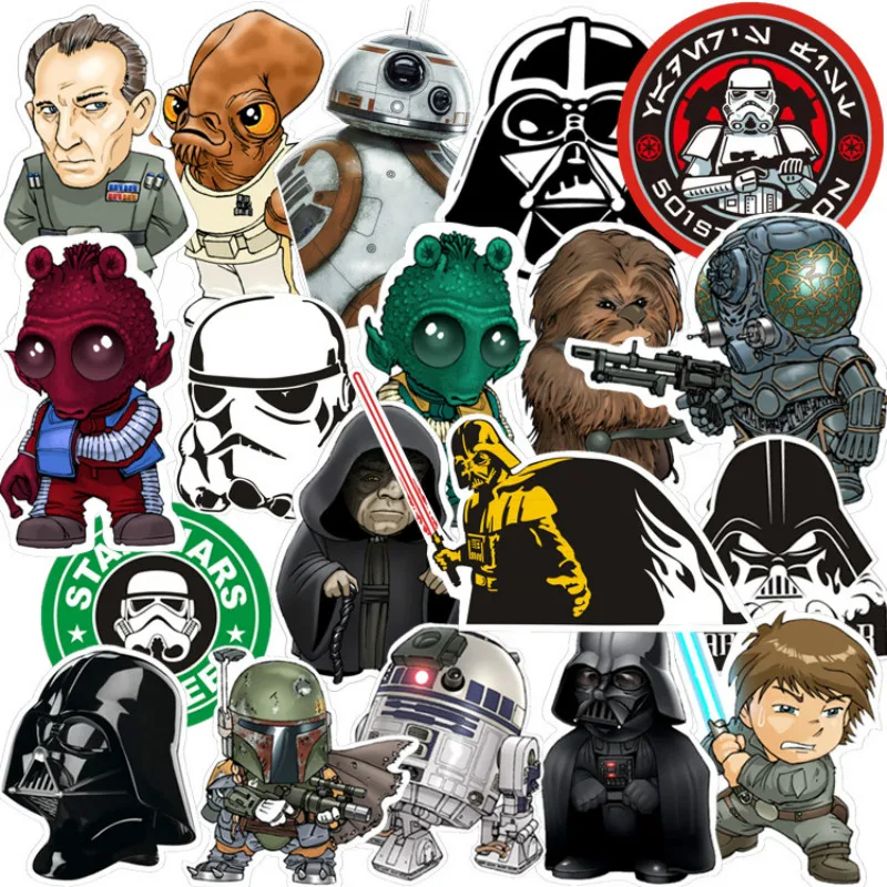 35PCS Star Wars Waterproof Sticker Skateboard Notebook PC Mobile Phone Styling Toy Sticker
35PCS Star Wars Waterproof Sticker Skateboard Notebook PC Mobile Phone Styling Toy Sticker