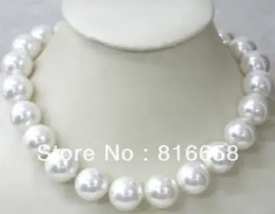 FREE SHIPPING>>>@@ S@@Huge ! 14mm Natural Gorgeous white shell pearl necklace 18"
FREE SHIPPING>>>@@ S@@Huge ! 14mm Natural Gorgeous white shell pearl necklace 18"