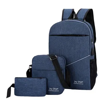 3pcs/Set Couple Canvas Backpack Women Men Travel Back Bags Teenages Bookbag Set Casual Travel Rucksack
3pcs/Set Couple Canvas Backpack Women Men Travel Back Bags Teenages Bookbag Set Casual Travel Rucksack