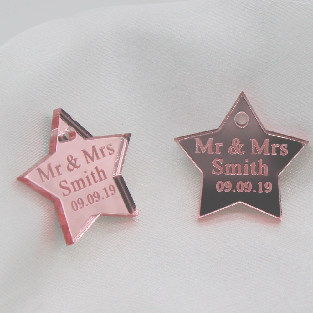 100 Pieces Personalized Engraved Hangs Star Baby Shower Birthday Baptism Wedding Table Decoration Favors Tags
100 Pieces Personalized Engraved Hangs Star Baby Shower Birthday Baptism Wedding Table Decoration Favors Tags