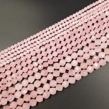 Wholesale Natural Stone Rose quartzs Faceted Beads 5x6 -7x8 -8x10mm 39cm DIY Jewelry Making Bracelet Necklace
Wholesale Natural Stone Rose quartzs Faceted Beads 5x6 -7x8 -8x10mm 39cm DIY Jewelry Making Bracelet Necklace