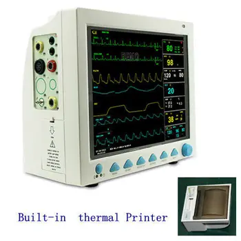 Vital Signs ICU 6 parameters Patient Monitor Printer ECG NIBP SPO2 RESP TEMP PR CONTEC CMS8000
Vital Signs ICU 6 parameters Patient Monitor Printer ECG NIBP SPO2 RESP TEMP PR CONTEC CMS8000