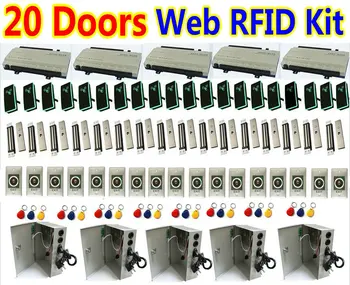 20 Door One PC Software Control Management Turnkey Full Kit IP Controller with 20 pcs RFID Card LEDReader+UPS Power+DoorMagnetic
20 Door One PC Software Control Management Turnkey Full Kit IP Controller with 20 pcs RFID Card LEDReader+UPS Power+DoorMagnetic