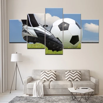 Frame Modular Pictures Canvas HD Prints 5 Pieces Black And White Football Paintings Poster Decor For Living Room Modern Wall Art
Frame Modular Pictures Canvas HD Prints 5 Pieces Black And White Football Paintings Poster Decor For Living Room Modern Wall Art