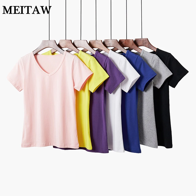 5XL Cotton Tops Summer Short Sleeve V-Neck T-Shirts 2019 Casual Solid White Tee Shirts Plus Size Women Clothing Harajuku Top
5XL Cotton Tops Summer Short Sleeve V-Neck T-Shirts 2019 Casual Solid White Tee Shirts Plus Size Women Clothing Harajuku Top