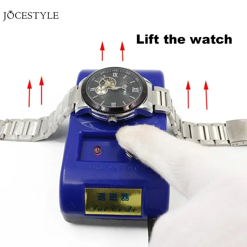 Professional Demagnetizer for Watch Tools Watch Repair Tool Electrical Demagnetize Watch Clock Tool Demagnetizer for Watch
Professional Demagnetizer for Watch Tools Watch Repair Tool Electrical Demagnetize Watch Clock Tool Demagnetizer for Watch