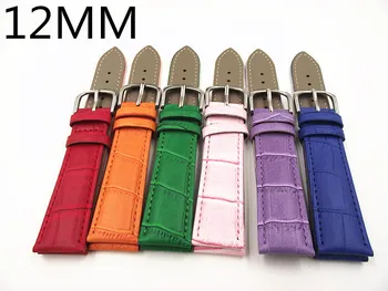 1PCS 12MM High quality genuine leather watch band woman wrist watch strap pink orange blue green purple red color-WBGL010
1PCS 12MM High quality genuine leather watch band woman wrist watch strap pink orange blue green purple red color-WBGL010