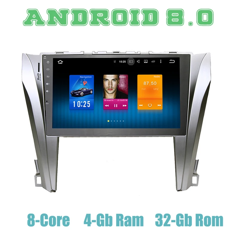 10.2" Android 8.0 car GPS radio player for Toyota camry 2015 2016 with Octa core px5 4G RAM wifi 4g usb auto Multimedia
10.2" Android 8.0 car GPS radio player for Toyota camry 2015 2016 with Octa core px5 4G RAM wifi 4g usb auto Multimedia