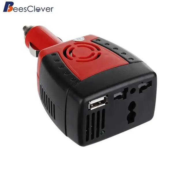 Adeeing 150W Car Power Inverter DC 12V To AC 110V USB 5V Auto Charger Adapter For Laptop Suitable for 12V Vehicles SUV,MVPr18
Adeeing 150W Car Power Inverter DC 12V To AC 110V USB 5V Auto Charger Adapter For Laptop Suitable for 12V Vehicles SUV,MVPr18