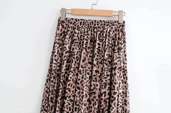 2019 New Fashion Leopard Print Women A-line Skirt Vintage High Waist Lace-up Pleated Skirts Casual Loose Mid Skirt
2019 New Fashion Leopard Print Women A-line Skirt Vintage High Waist Lace-up Pleated Skirts Casual Loose Mid Skirt