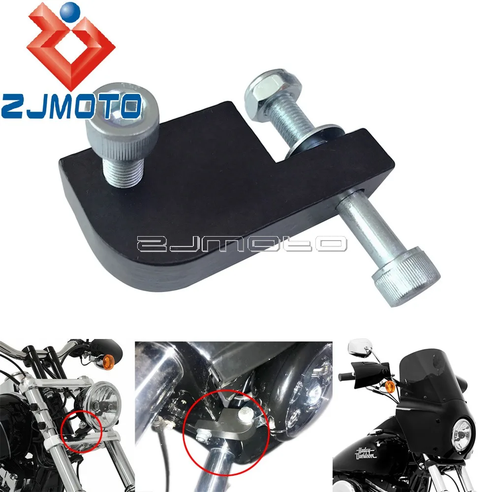 Motorcycle Headlight Extension Block For Harley Dyna FXDL FXDF FXDB FXDWG 39-49mm Fork Headlamp Faring Light Relocation Bracket
Motorcycle Headlight Extension Block For Harley Dyna FXDL FXDF FXDB FXDWG 39-49mm Fork Headlamp Faring Light Relocation Bracket