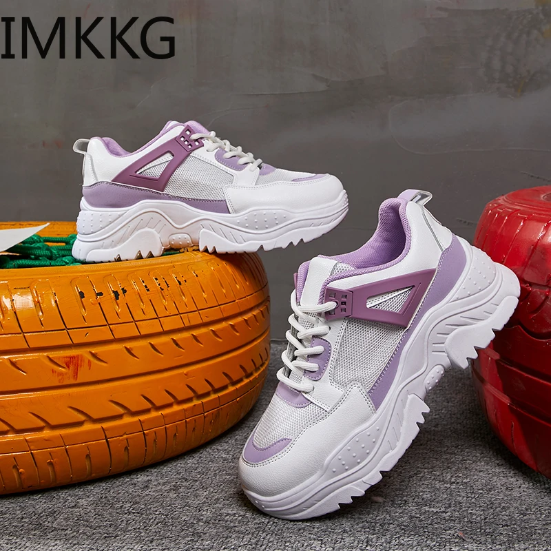 Women Shoes 2019 New Chunky Sneakers For Women Vulcanize Shoes Casual Fashion Dad Shoes Platform Sneakers Basket Femme Y10163
Women Shoes 2019 New Chunky Sneakers For Women Vulcanize Shoes Casual Fashion Dad Shoes Platform Sneakers Basket Femme Y10163