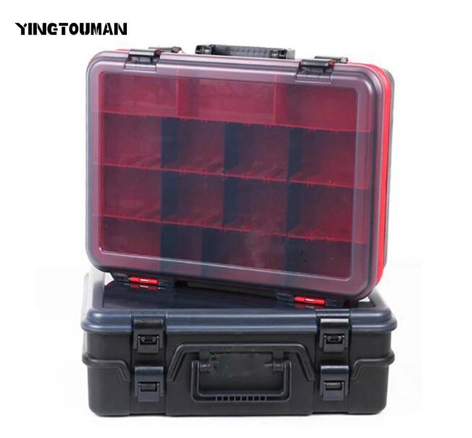 Lure Large Water Storage Case Fishing Lures Space Storage Tackle Box Fly Fishing Lure Bait Spoon Hook Storage Two Layer
Lure Large Water Storage Case Fishing Lures Space Storage Tackle Box Fly Fishing Lure Bait Spoon Hook Storage Two Layer