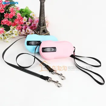 50Pcs/Lot Music Mini Hand-held Type Automatic Retractable Dog Pet Traction Rope 2.4 Meters
50Pcs/Lot Music Mini Hand-held Type Automatic Retractable Dog Pet Traction Rope 2.4 Meters