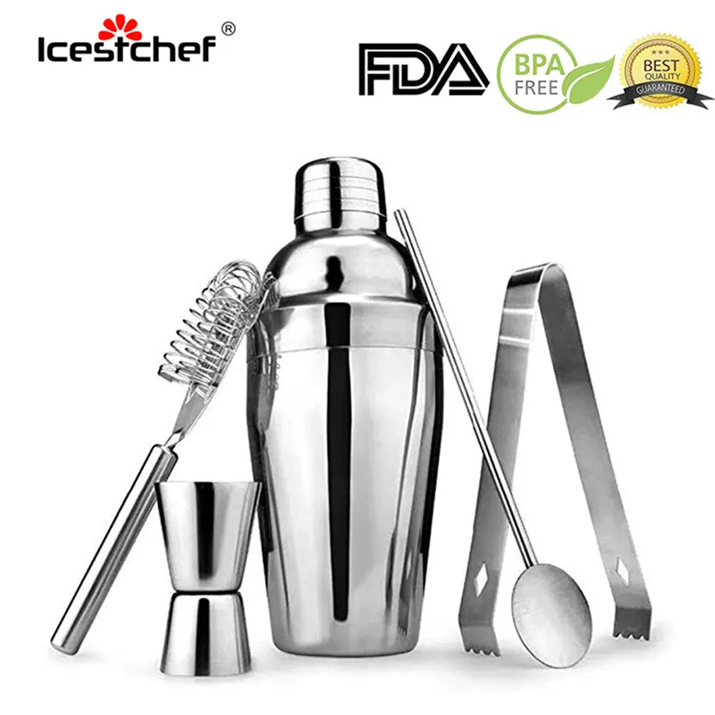 ICESTCHEF 550ml Cocktail Shaker Boston Martini Cocktail Mixer Set Bartender Shaker Drinking Party Bar Tools
ICESTCHEF 550ml Cocktail Shaker Boston Martini Cocktail Mixer Set Bartender Shaker Drinking Party Bar Tools