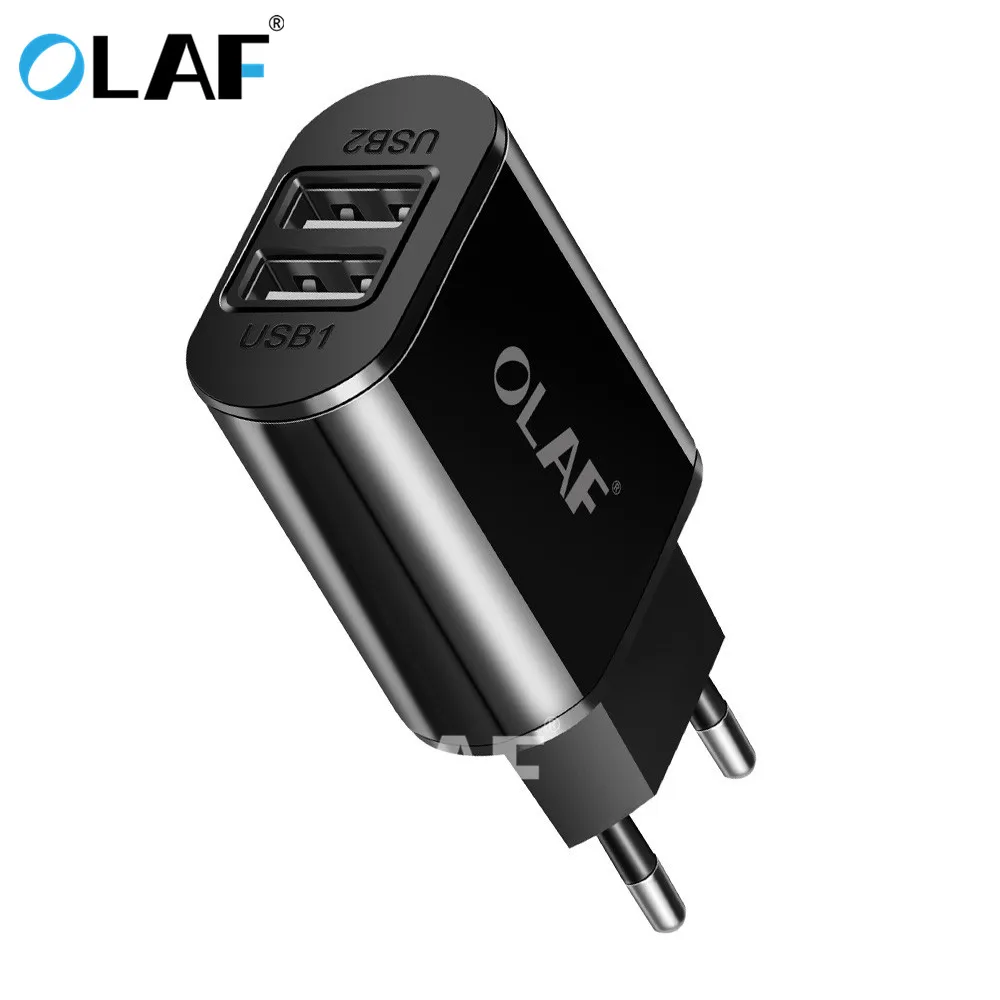 OLAF Phone Charger 5V 2A 2 USB EU Plug Travel Wall Charger Adapter For iPad iPhone X 7 Plus Samsung S9 For Xiaomi Mobile Phone
OLAF Phone Charger 5V 2A 2 USB EU Plug Travel Wall Charger Adapter For iPad iPhone X 7 Plus Samsung S9 For Xiaomi Mobile Phone