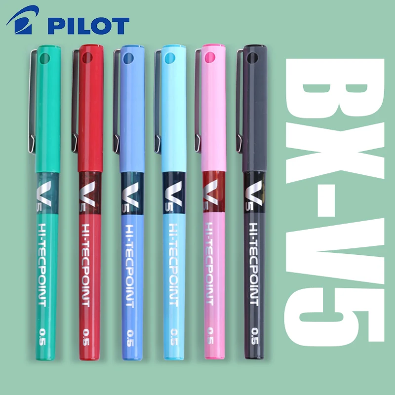 7 Pcs/Lot Japan Pilot BX-V5 Liquid Ink Pen 0.5mm 7 Colors standard pen Writing Supplies Office& School Supplies
7 Pcs/Lot Japan Pilot BX-V5 Liquid Ink Pen 0.5mm 7 Colors standard pen Writing Supplies Office& School Supplies