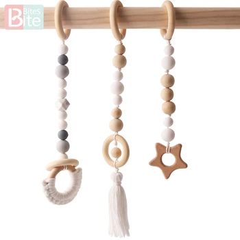 Bite Bites Food Grade Silicone Wooden Baby Gym Accessories Play Gym Rattle Set Frame Nursing Montessori Sensory Baby Teether
Bite Bites Food Grade Silicone Wooden Baby Gym Accessories Play Gym Rattle Set Frame Nursing Montessori Sensory Baby Teether