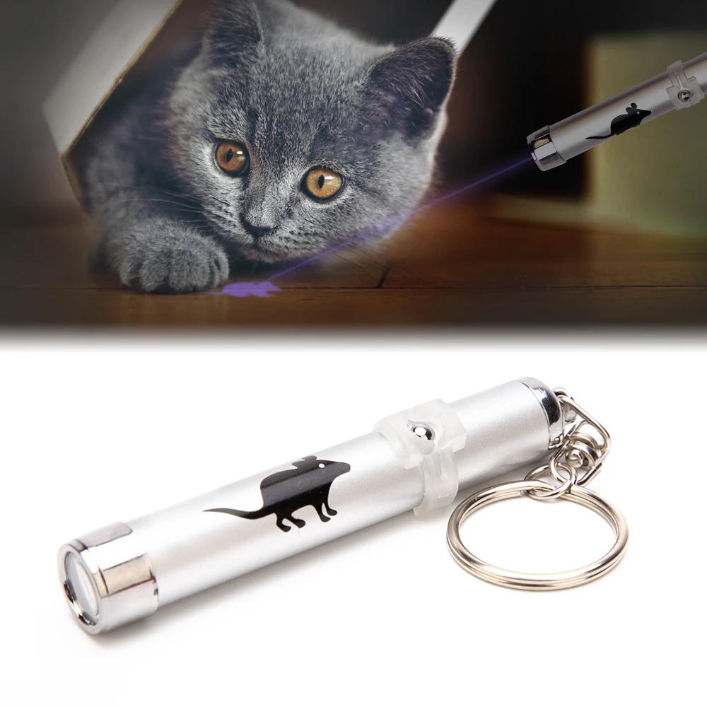 Creative Funny Pet LED Laser Toy Cat Laser Toy For Cats Laser Cat Pointer Pen Interactive Toy With Bright Animation Mouse Shadow
Creative Funny Pet LED Laser Toy Cat Laser Toy For Cats Laser Cat Pointer Pen Interactive Toy With Bright Animation Mouse Shadow