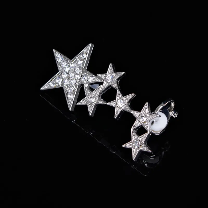 gold silver star clip on earrings ear cuff masculino women earrings orecchini ear jacket wrap earcuff brincos
gold silver star clip on earrings ear cuff masculino women earrings orecchini ear jacket wrap earcuff brincos