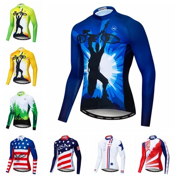 Cycling Jersey Long Sleeve Men 2020 USA Bicycle Bike Cycling Clothing Maillot Ropa Ciclismo Germany Team Shirt Top Cycle Clothes
Cycling Jersey Long Sleeve Men 2020 USA Bicycle Bike Cycling Clothing Maillot Ropa Ciclismo Germany Team Shirt Top Cycle Clothes