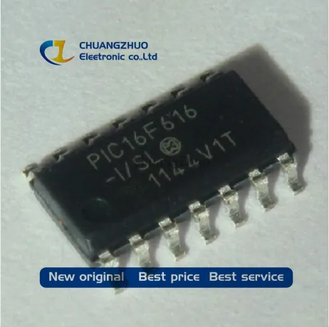 100pcs Free Shipping! PIC16F616-I/SL PIC16F616 16F616 SOP14 new and Original in stock
100pcs Free Shipping! PIC16F616-I/SL PIC16F616 16F616 SOP14 new and Original in stock