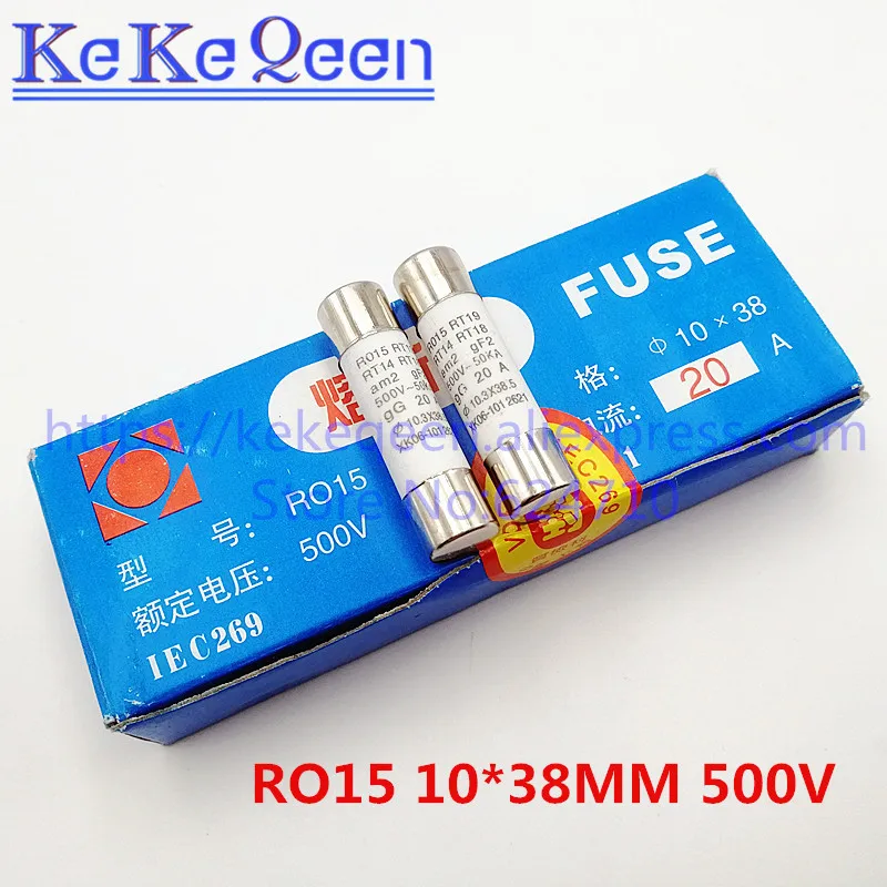 Ceramic fuse RO15 10*38mm 380V 500V 1A 2A 3A 4A 5A 6A 8A 10A 16A 20A 25A 32A RO-15 RT14 RT18 RT19 aM2 R015 10*38 10x38mm
Ceramic fuse RO15 10*38mm 380V 500V 1A 2A 3A 4A 5A 6A 8A 10A 16A 20A 25A 32A RO-15 RT14 RT18 RT19 aM2 R015 10*38 10x38mm