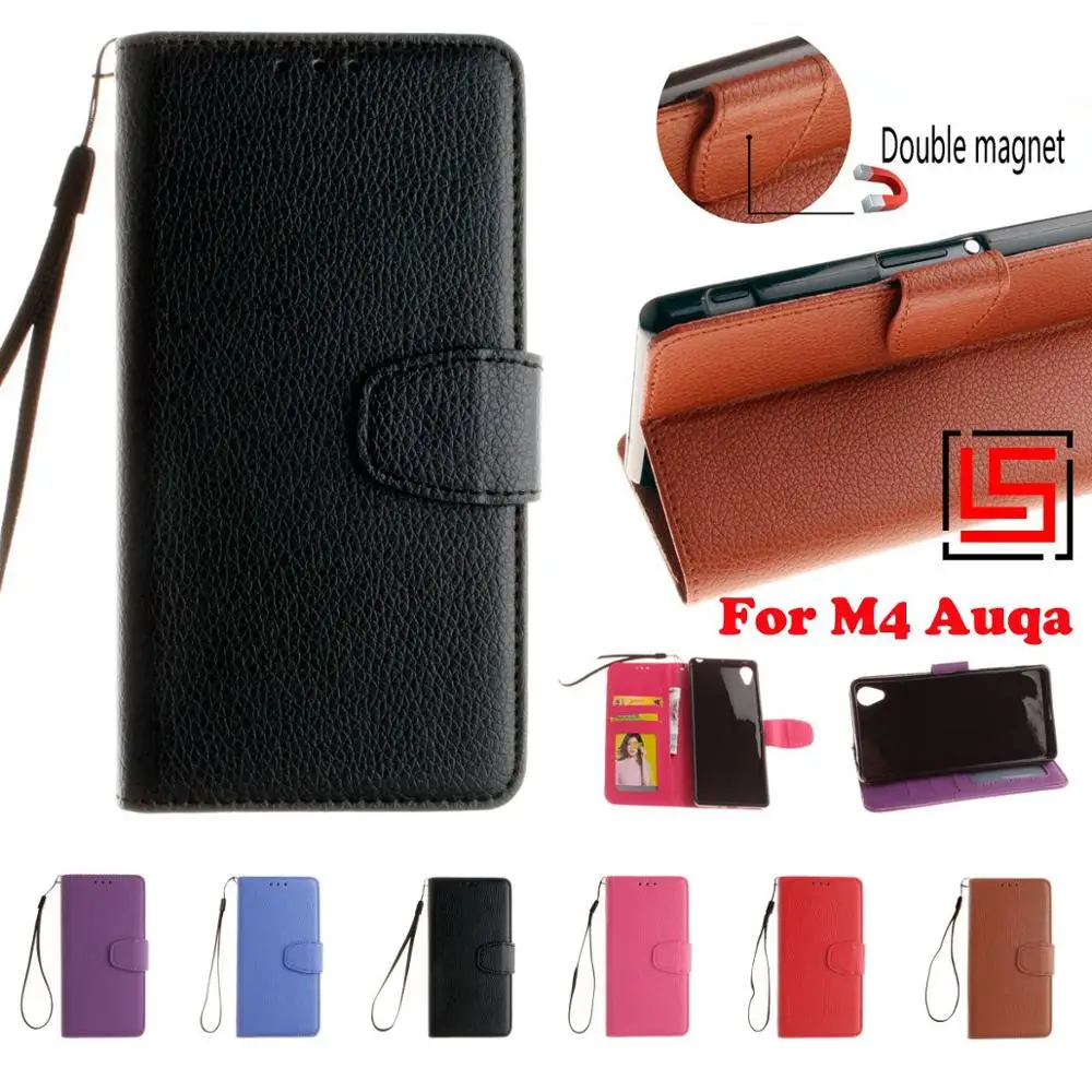 Fashion Luxury New PU Leather Lether Flip Book Clamshell Wallet Phone Case etui Cover Bag For Sony Soni Xperia M4 M 4 Aqua Dual
Fashion Luxury New PU Leather Lether Flip Book Clamshell Wallet Phone Case etui Cover Bag For Sony Soni Xperia M4 M 4 Aqua Dual
