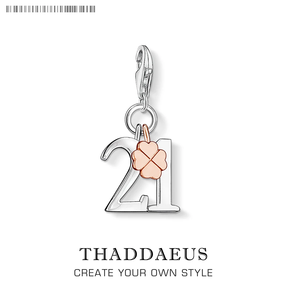 Lucky Number 21 Years of Love Dangle Charm, 2019 100% Real 925 Sterling Silver Jewelry Gift Fit Original Bracelet Diy Jewelry
Lucky Number 21 Years of Love Dangle Charm, 2019 100% Real 925 Sterling Silver Jewelry Gift Fit Original Bracelet Diy Jewelry