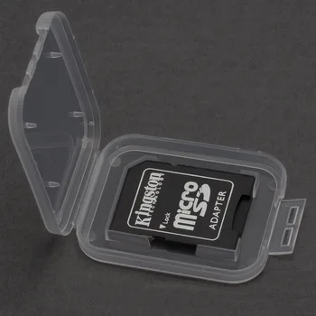 1000pcs SD Card Protection Box Card Container Memory Card Boxes Plastic Transparent Storage Box Easy To Carry wen6691
1000pcs SD Card Protection Box Card Container Memory Card Boxes Plastic Transparent Storage Box Easy To Carry wen6691