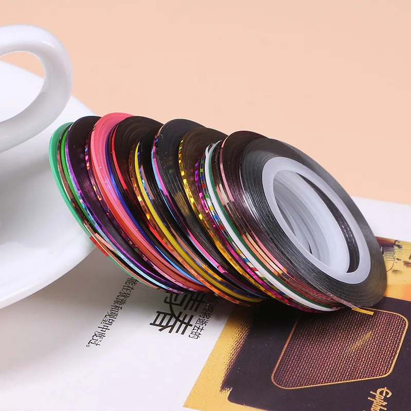 10-30 Rolls Mixed Colors Striping Tapes Line Nail Stickers DIY Nail Art Kit Manicaure Beauty decorations Nails Care
10-30 Rolls Mixed Colors Striping Tapes Line Nail Stickers DIY Nail Art Kit Manicaure Beauty decorations Nails Care